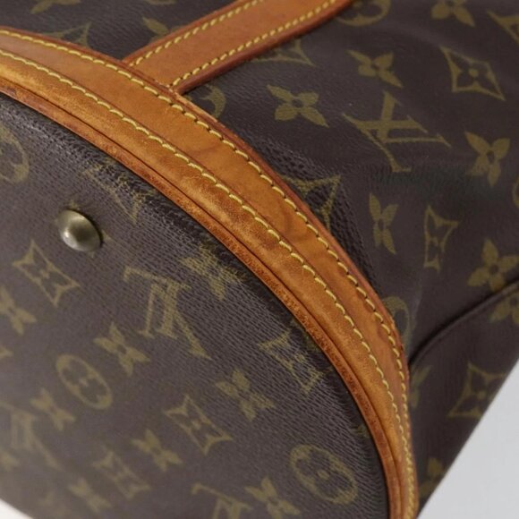 LOUIS VUITTON Monogram Bucket GM Shoulder Bag M42236 LV Auth 142746 - Picture 4 of 16